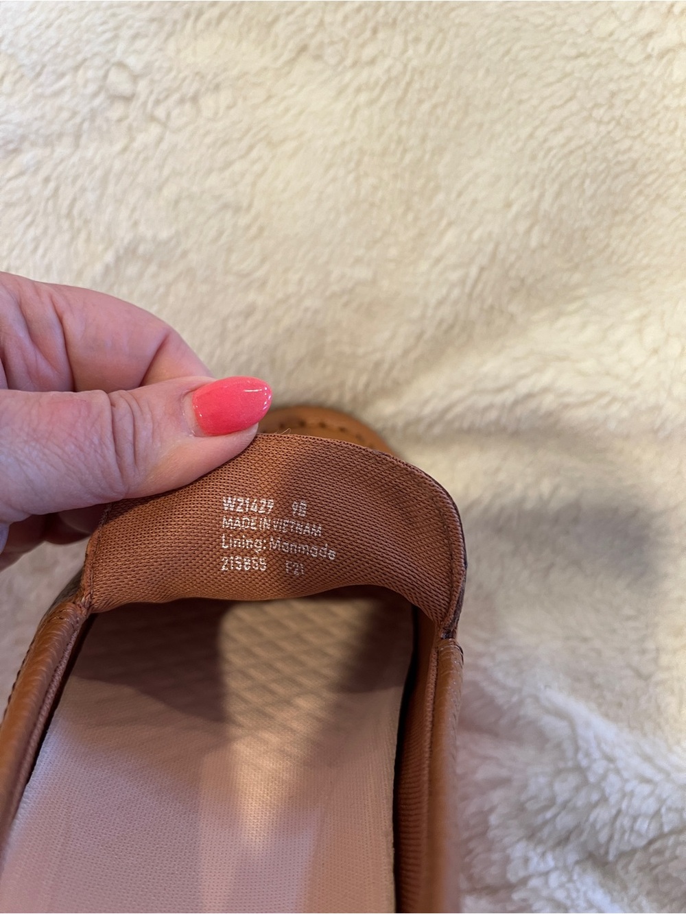 NWT Cole Haan Nantucket 2.0 Venetian Loafers 9B Pecan Grain Leather - Picture 7 of 7